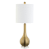 JONATHAN Y Lighting Dylan 25" Tall LED Accent Table Lamp Brass